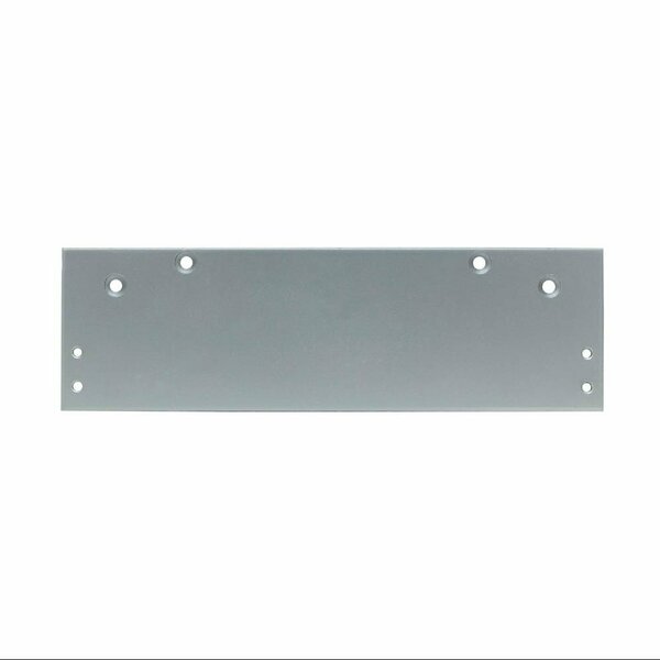Global Door Controls Closer Drop Plate for 400/500 Series Door Closers in Aluminum DP-1045-AL